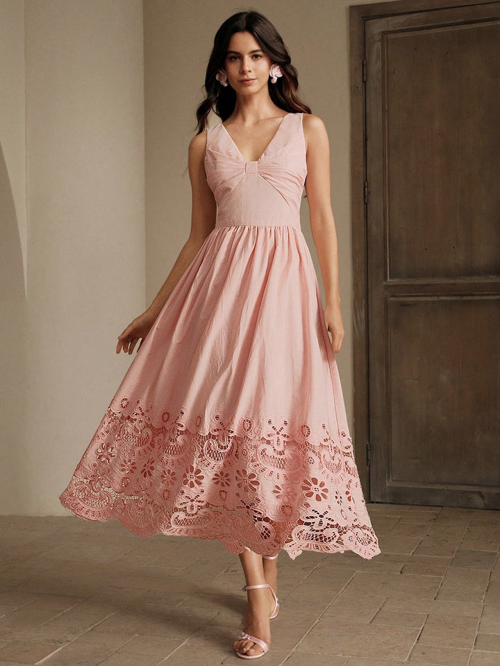Rochie maxi SHEIN, roz