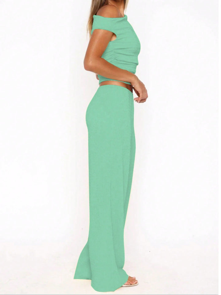 Top SHEIN, turcoaz