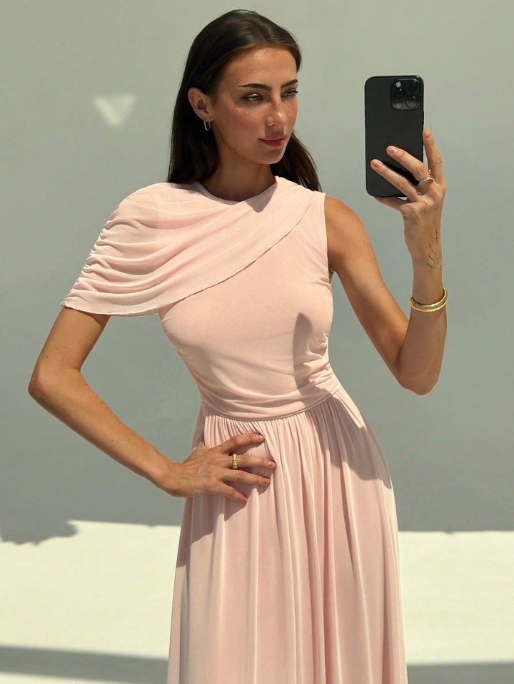 Rochie maxi SHEIN, roz