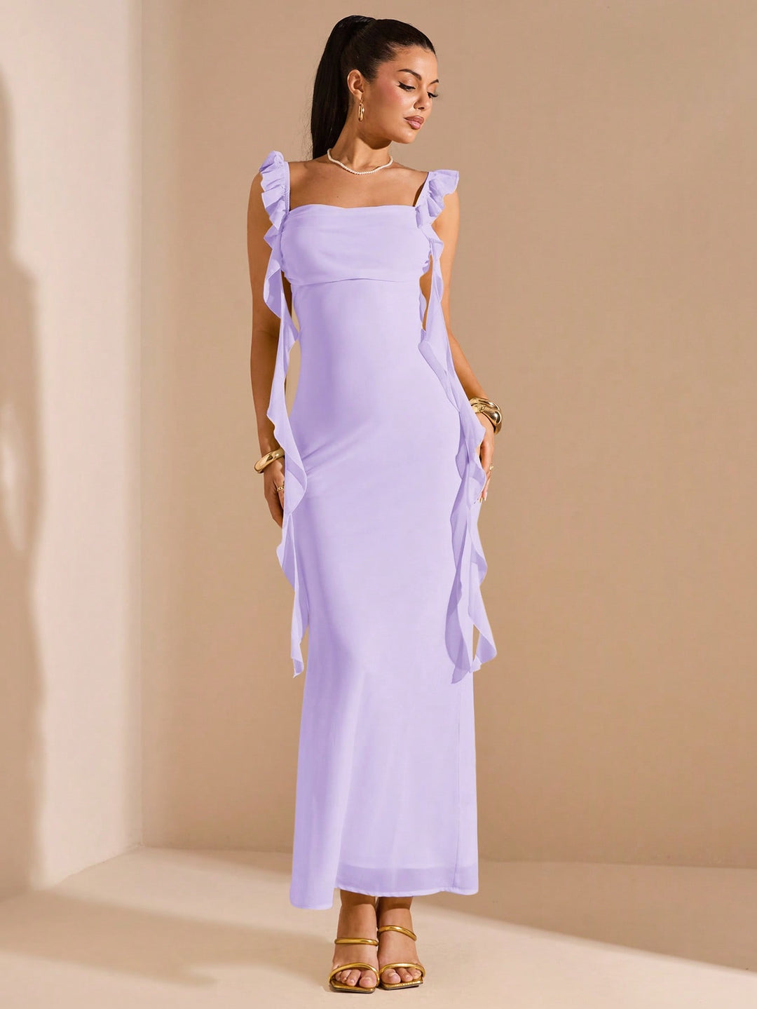 Rochie maxi SHEIN, mov