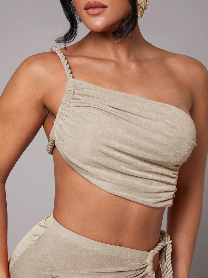 Top SHEIN, portocaliu