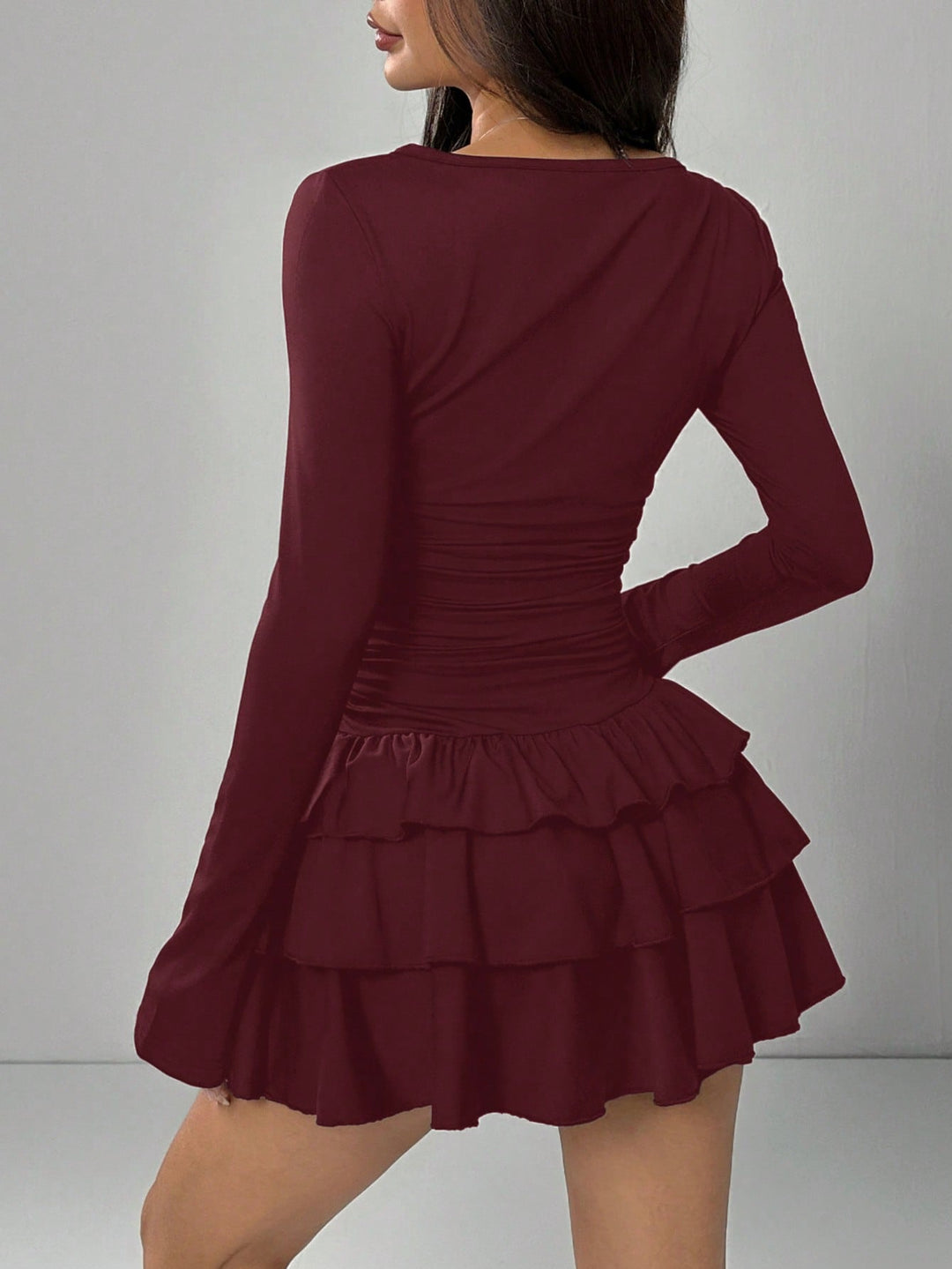 Rochie mini SHEIN, vișiniu