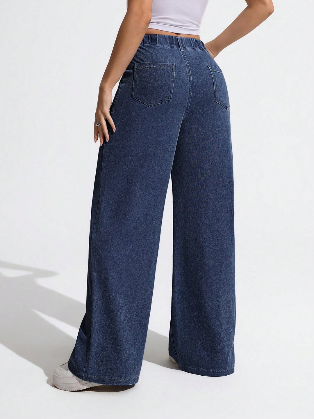 Pantaloni Shein, albastru
