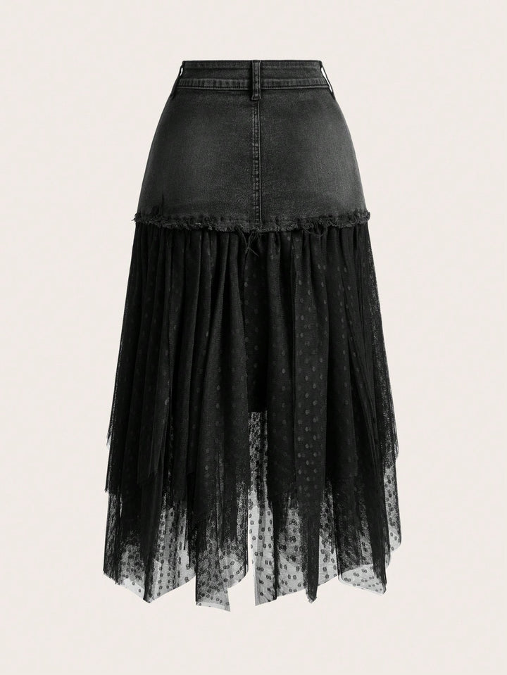 Fustă SHEIN, negru
