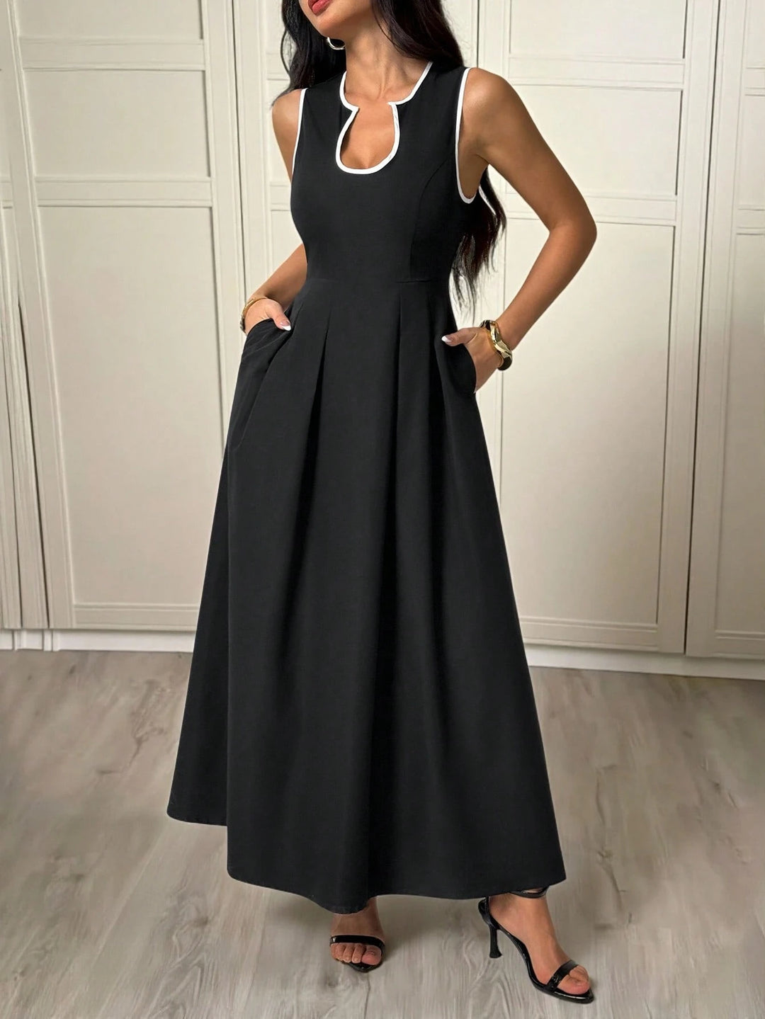 Rochie maxi Shein, negru