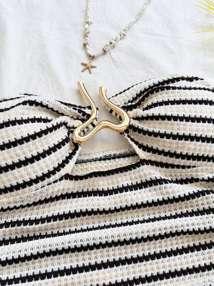 Top Shein, mix culori