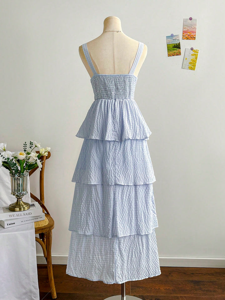 Rochie maxi SHEIN, albastru