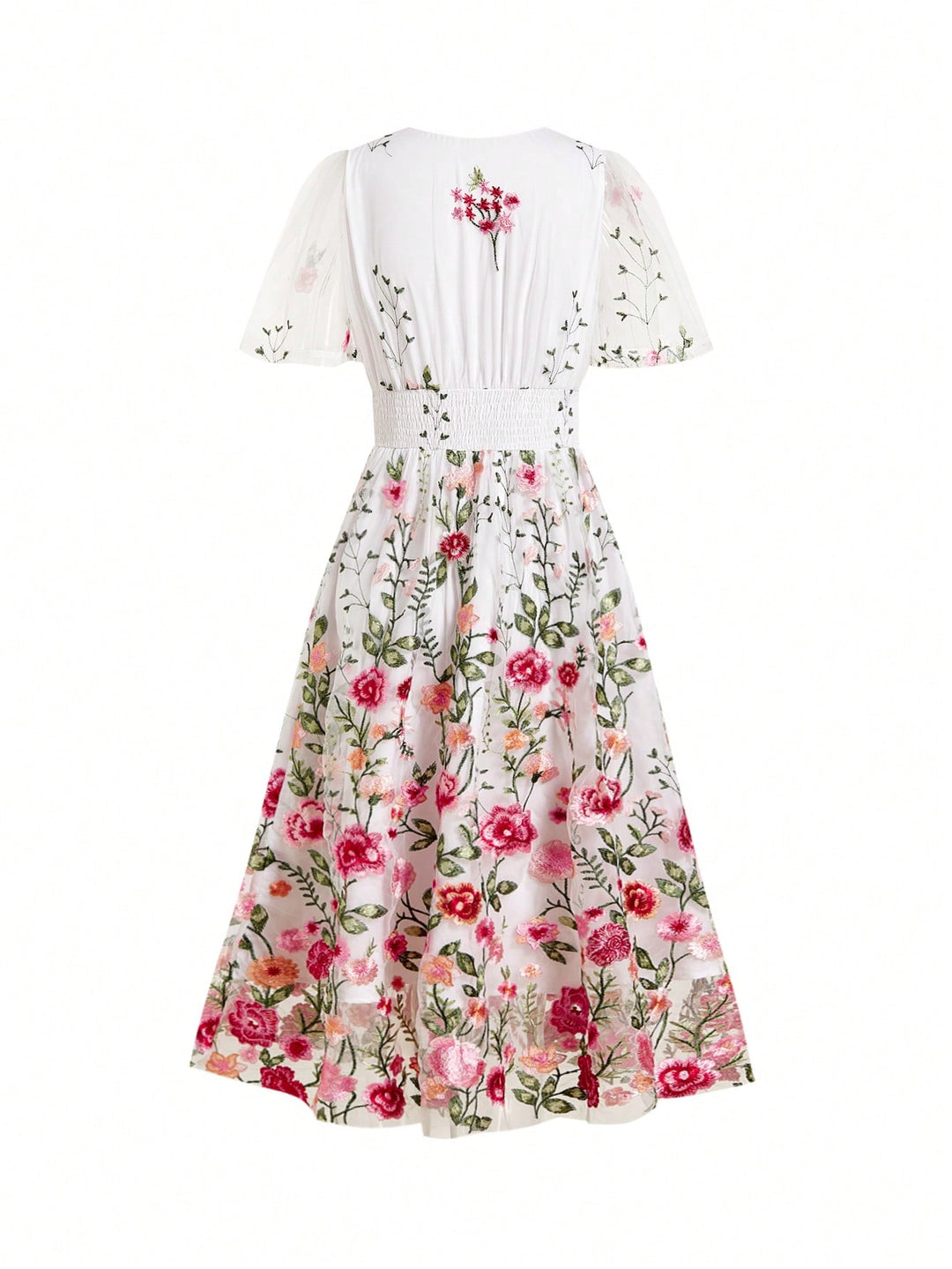 Rochie midi SHEIN, mix culori