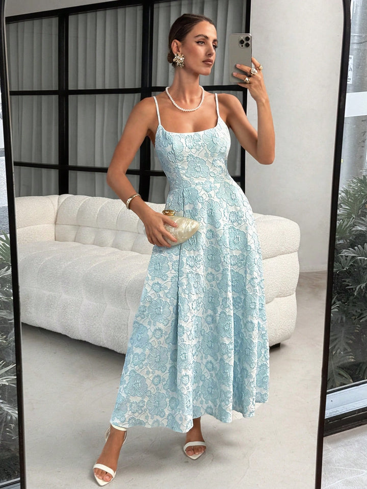 Rochie midi SHEIN, albastru
