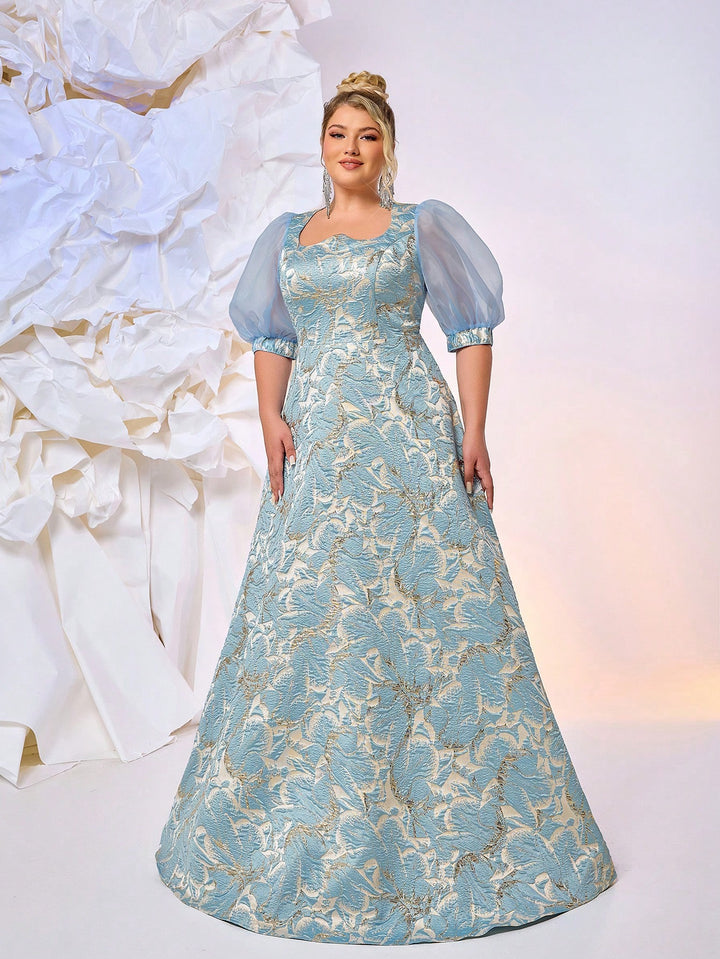 Rochie de ocazie SHEIN, albastru
