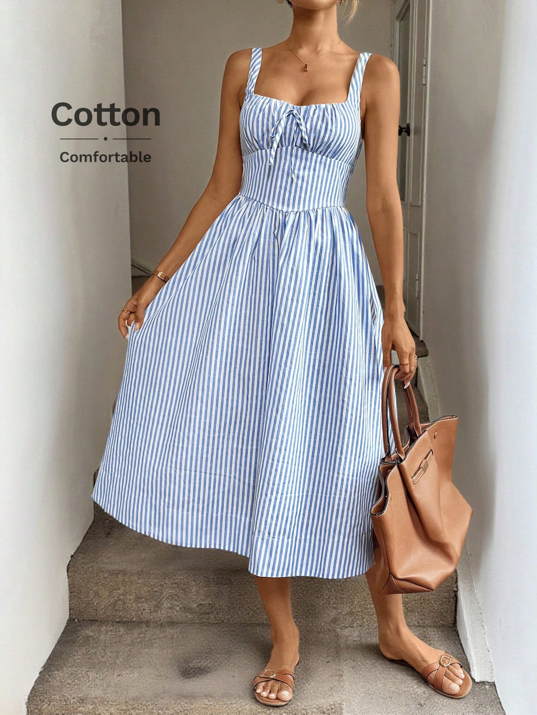 Rochie maxi SHEIN, mix culori
