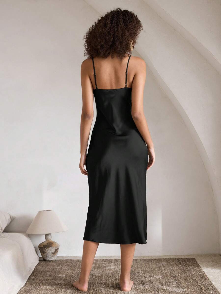 Rochie de noapte SHEIN, negru
