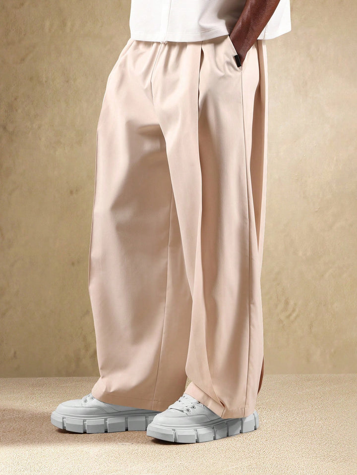 Pantaloni SHEIN, crem