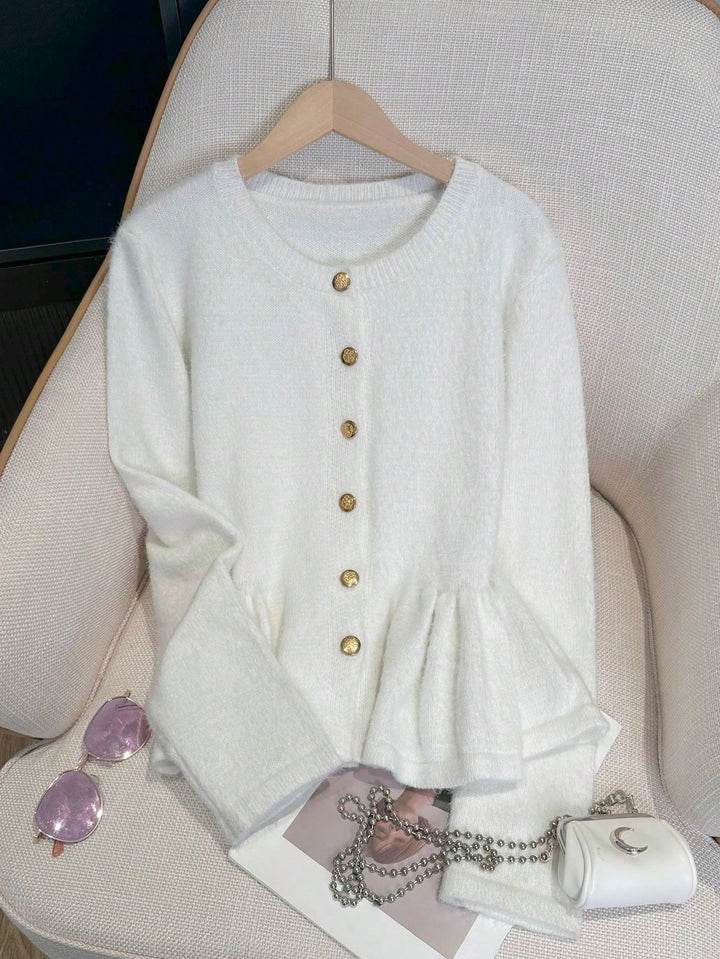 Cardigan SHEIN, alb