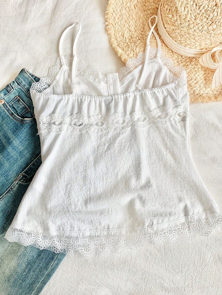 Fehér SHEIN top