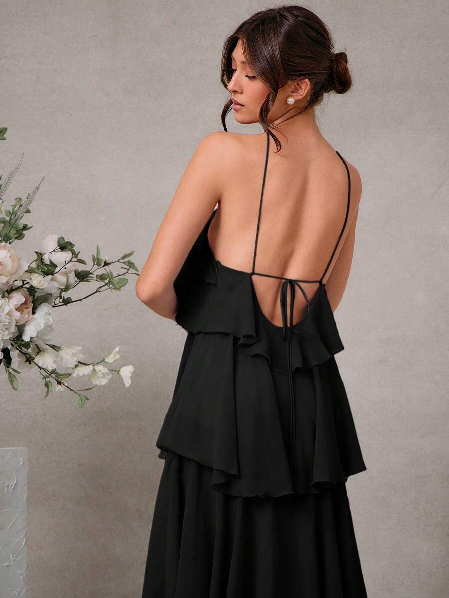 Rochie maxi SHEIN, negru