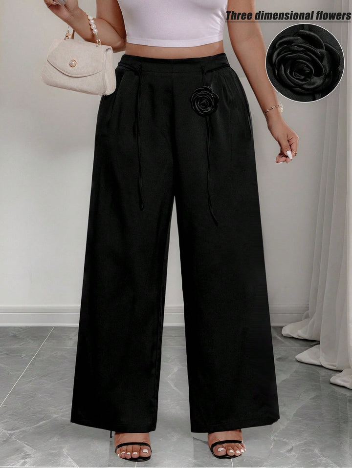 Pantaloni SHEIN, negru
