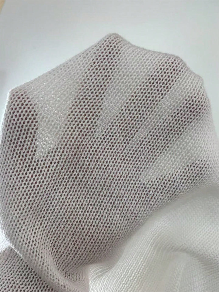 Fusta de plaja SHEIN, alb