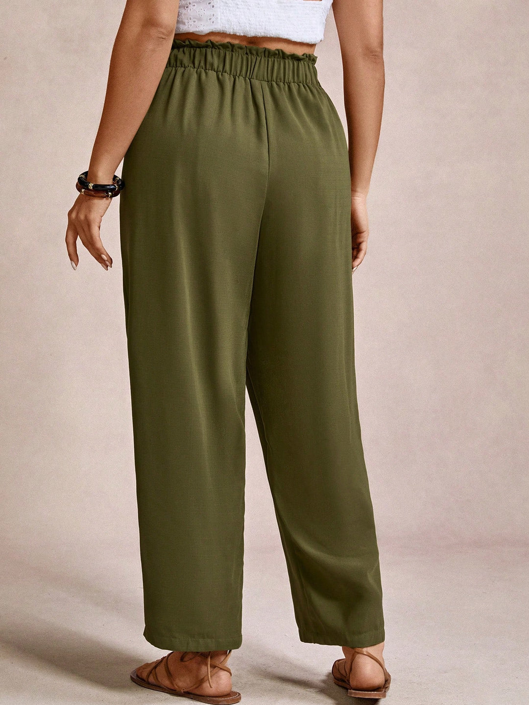 SHEIN nadrág, khaki