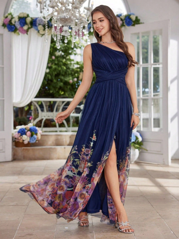 Rochie maxi SHEIN, albastru