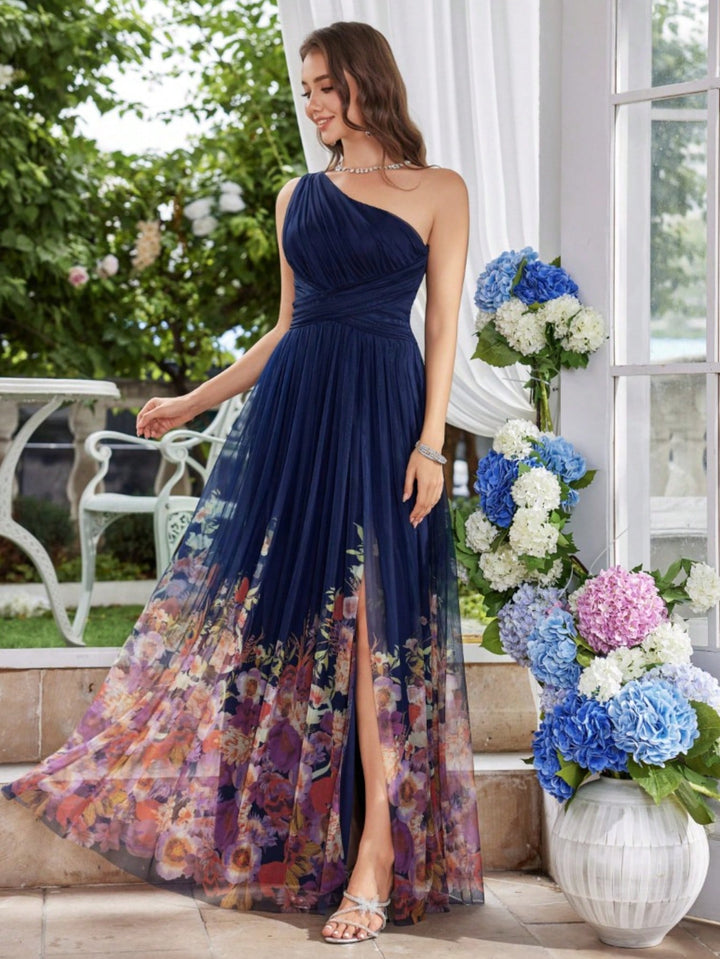 Rochie maxi SHEIN, albastru