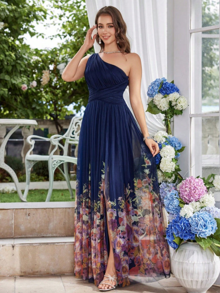 Rochie maxi SHEIN, albastru