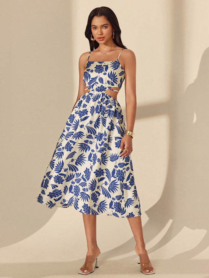 Rochie midi SHEIN, albastru