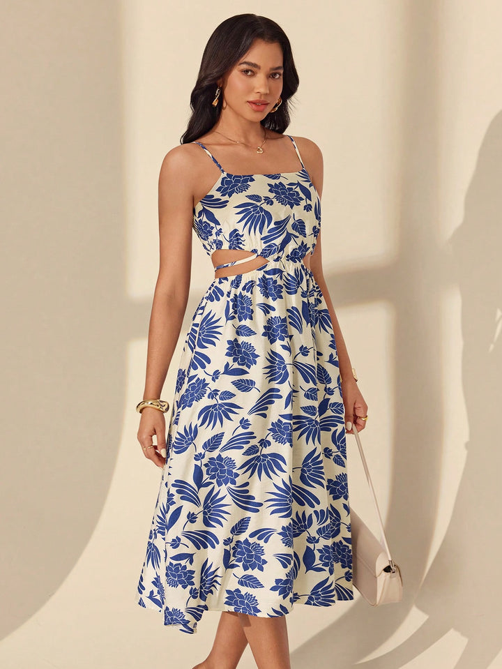Rochie midi SHEIN, albastru