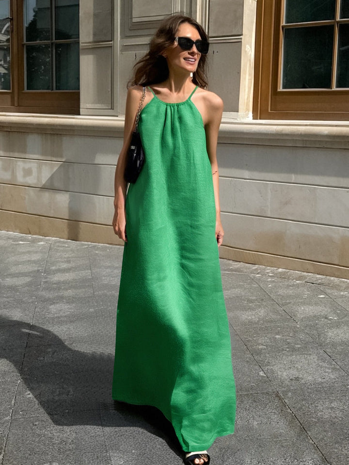 SHEIN maxi ruha, zöld