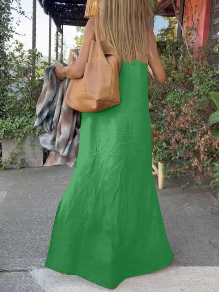 SHEIN maxi ruha, zöld