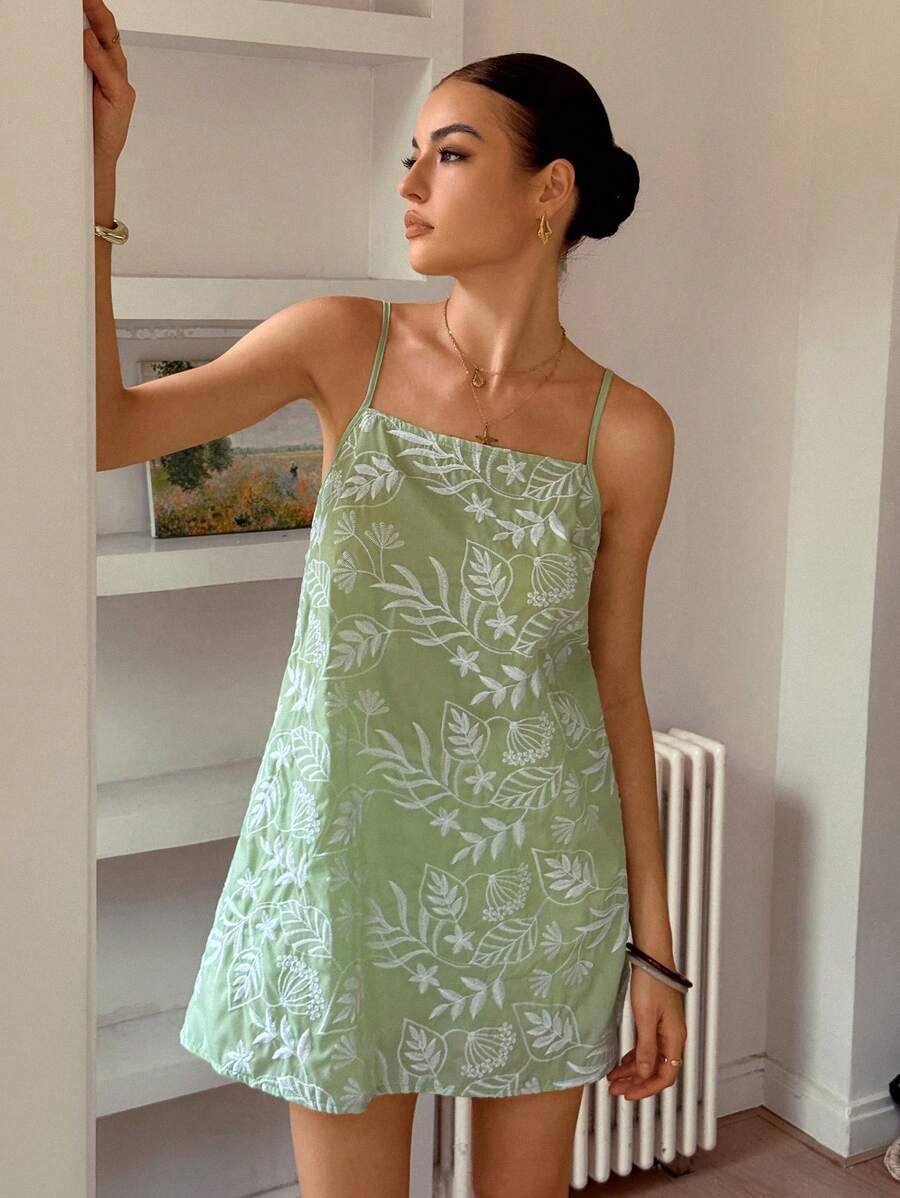 Rochie mini SHEIN, verde