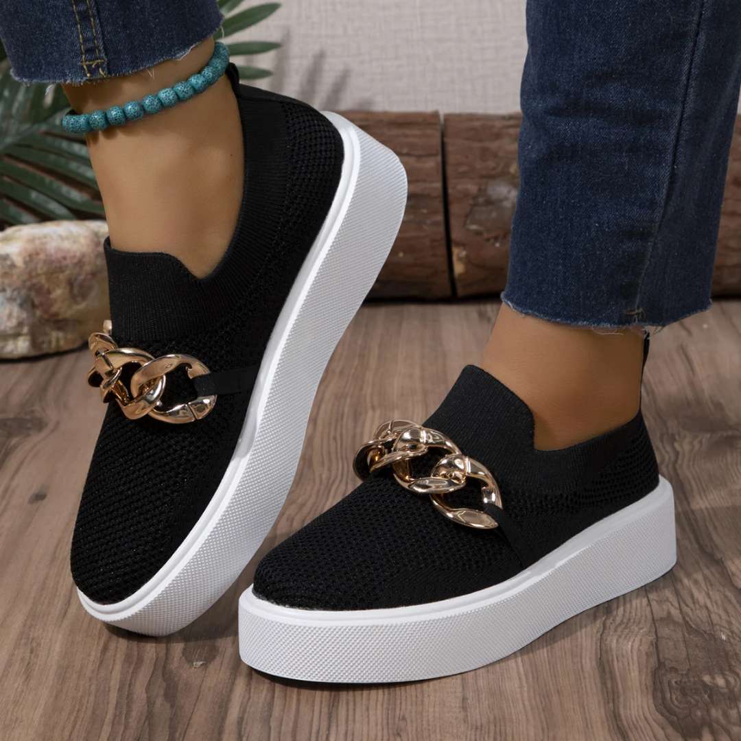 SHEIN edzőcipő, fekete