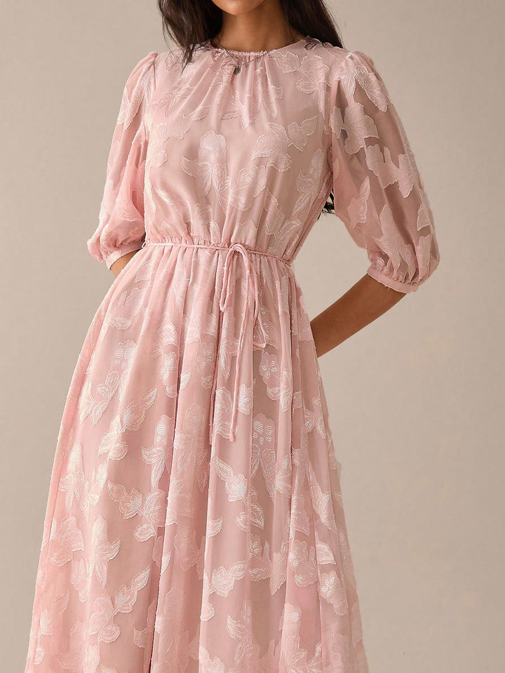 Rochie midi SHEIN, roz