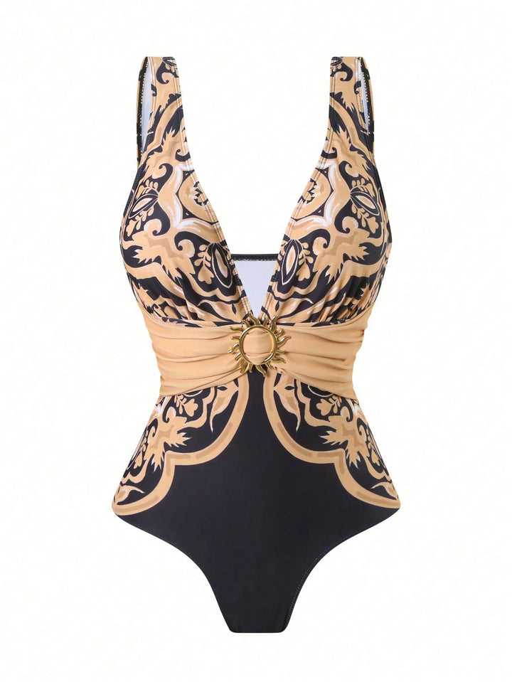 Costum de baie SHEIN, mix culori