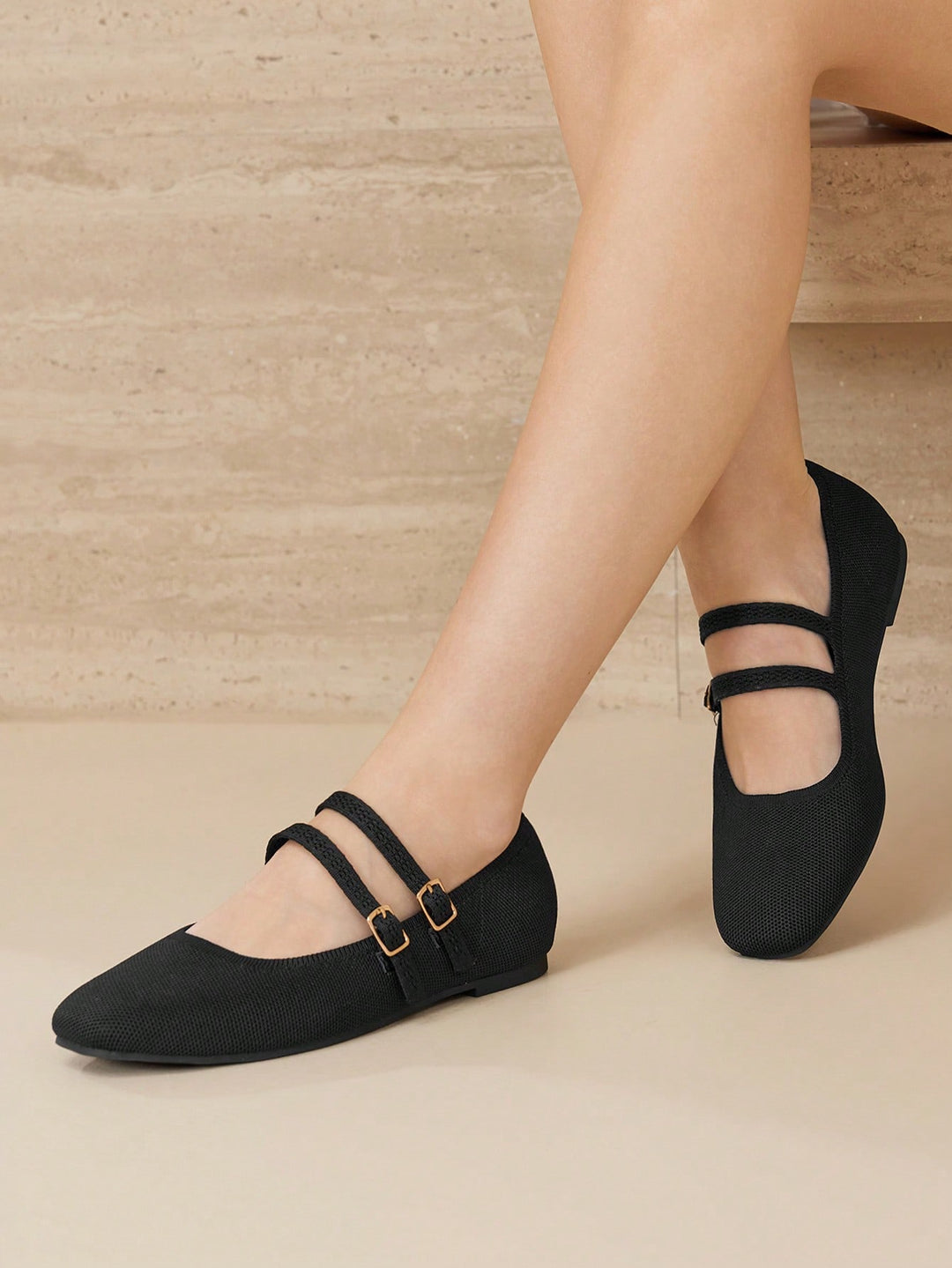 Balerini SHEIN, negru