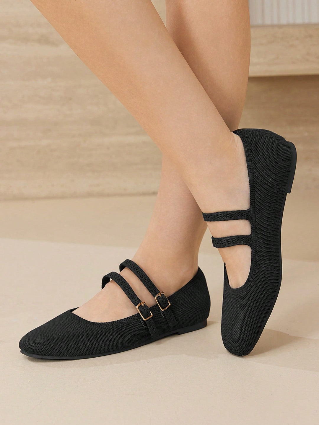 Balerini SHEIN, negru