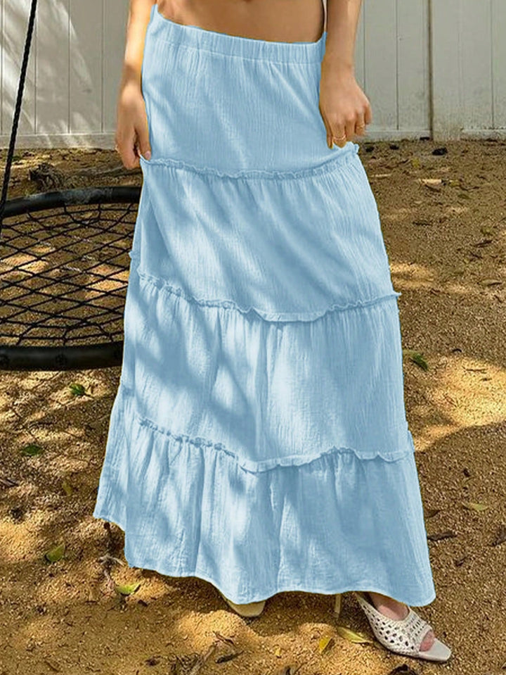 Fustă maxi SHEIN, albastru