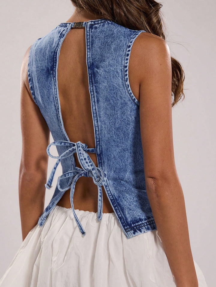 Top Shein, kék