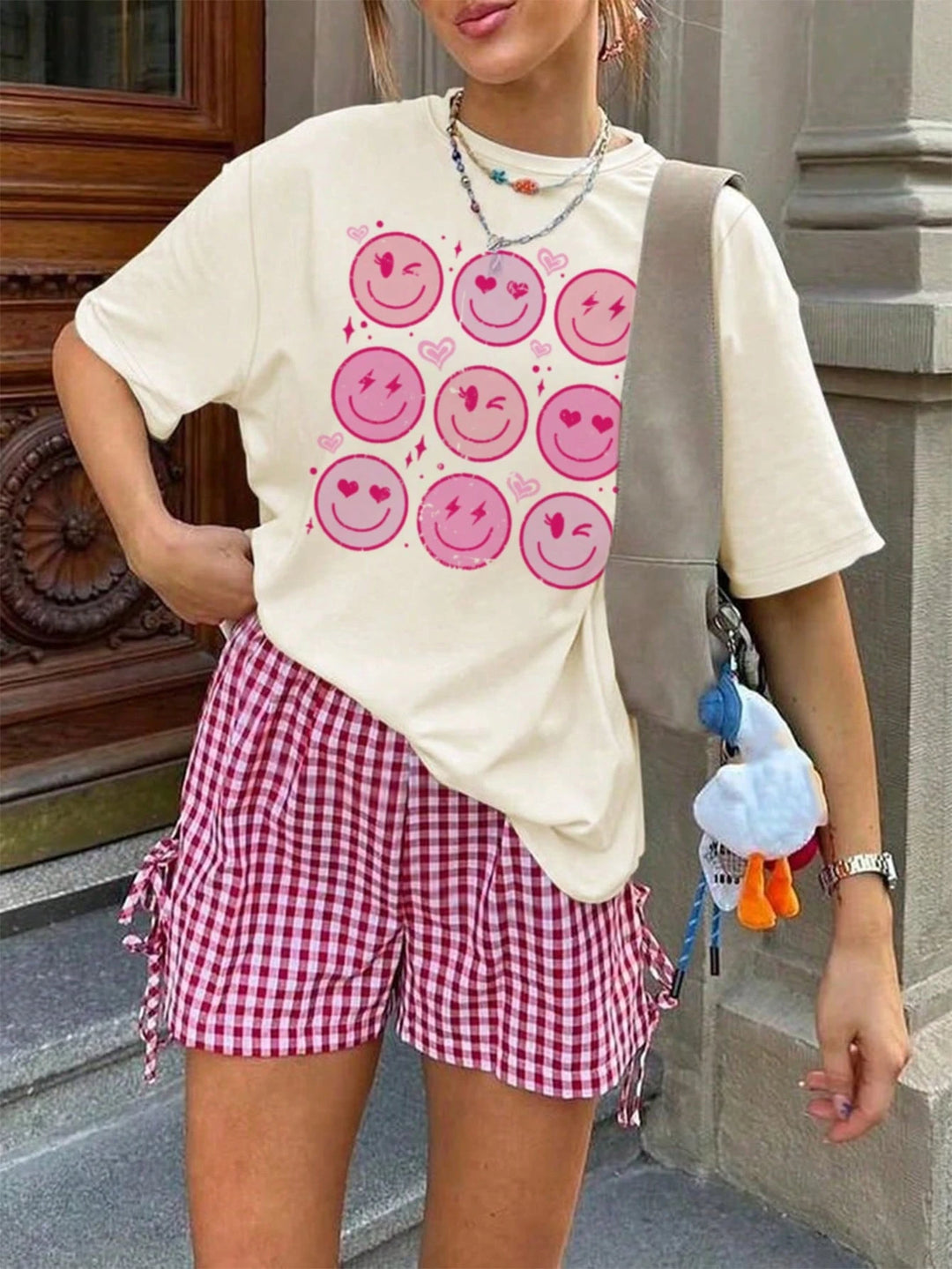 Tricou SHEIN, bej