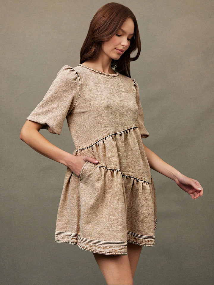 Rochie SHEIN, kaki
