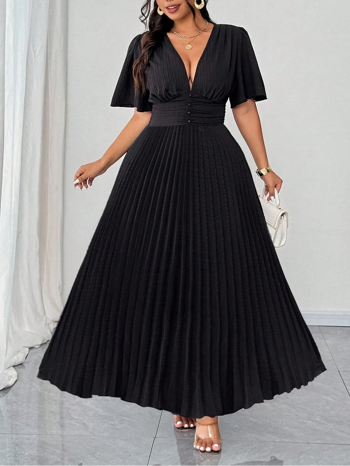 SHEIN maxi ruha, fekete