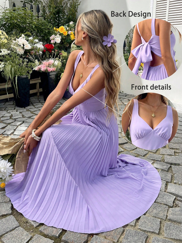SHEIN maxi ruha, lila