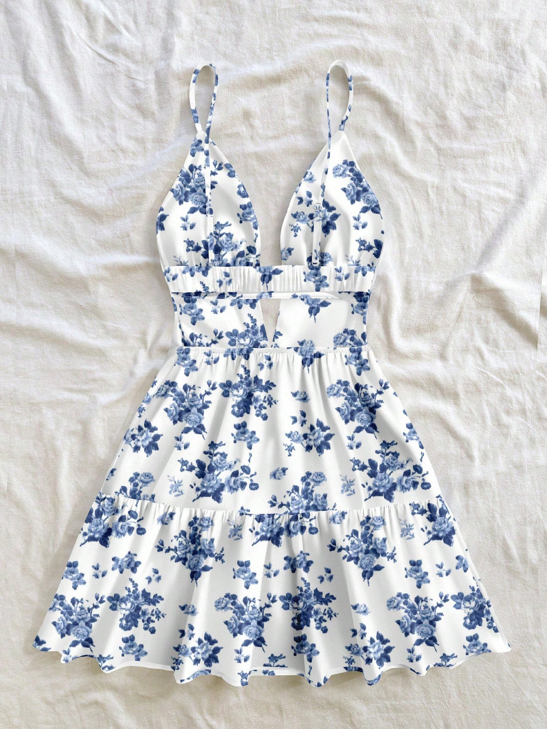 Rochie mini SHEIN, alb