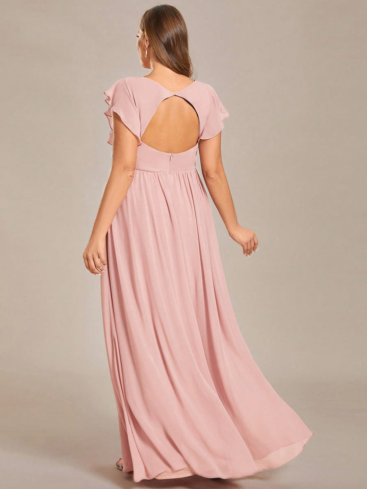 SHEIN maxi ruha, rózsaszín