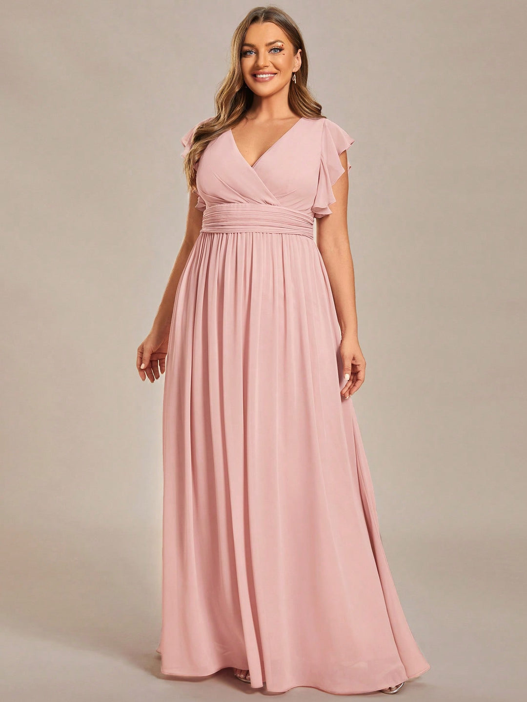 SHEIN maxi ruha, rózsaszín