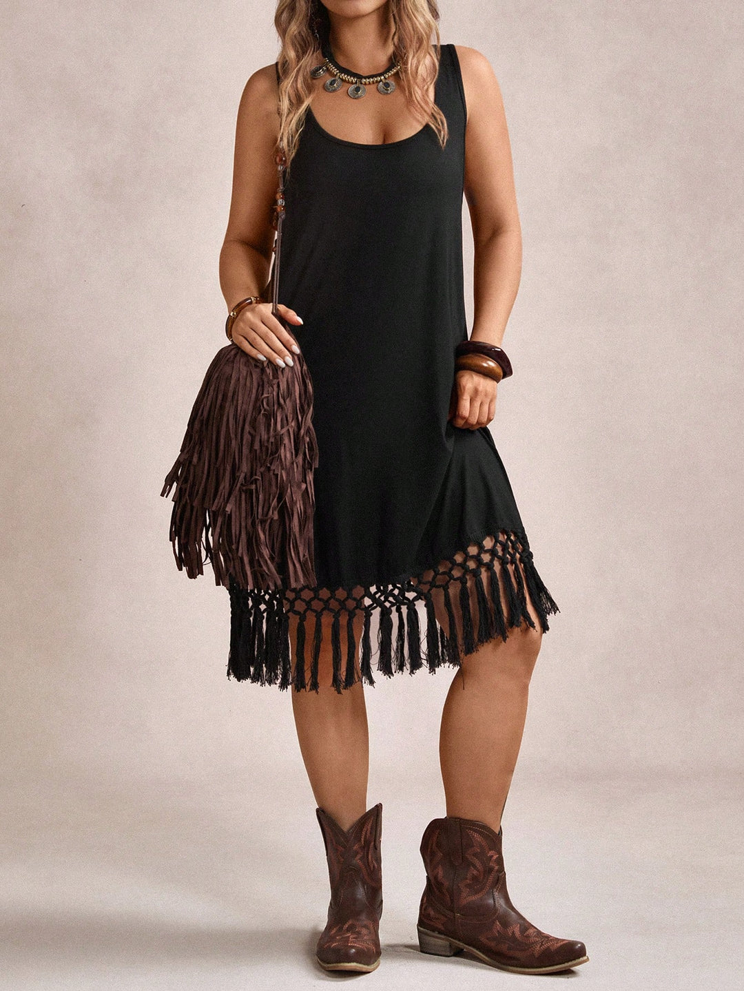 SHEIN mini ruha, fekete