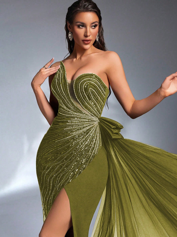 Rochie SHEIN, verde