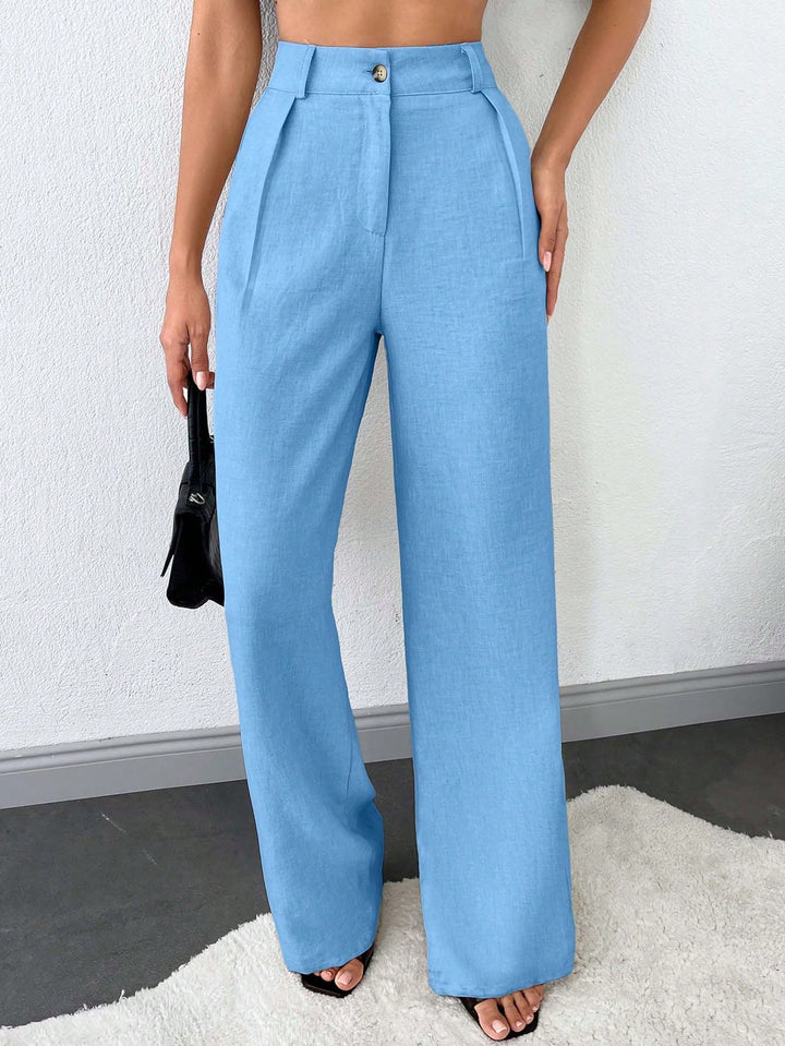 Pantaloni SHEIN, albastru