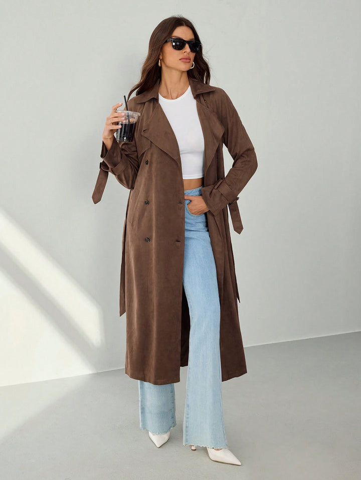 Trench SHEIN, maro