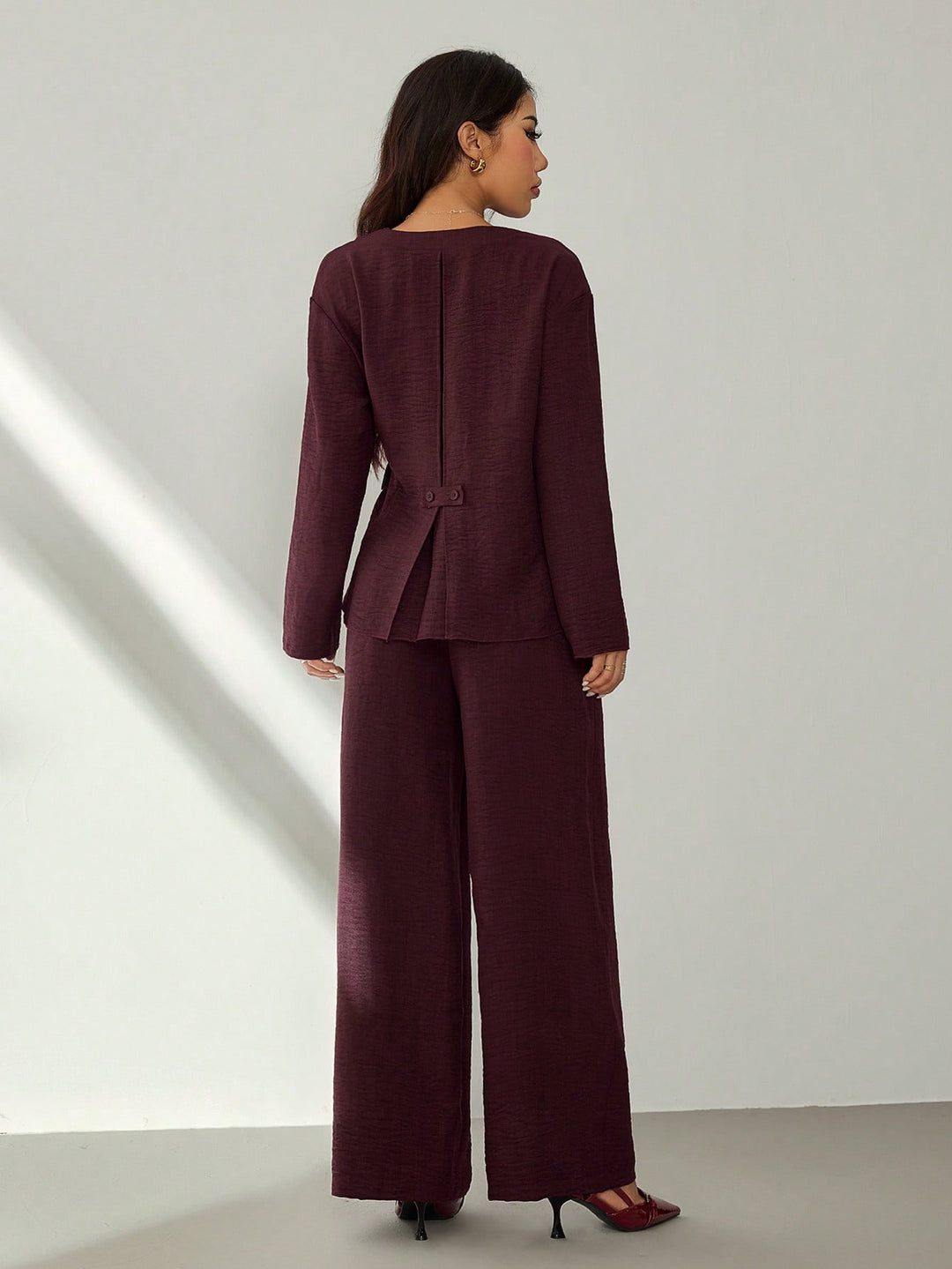 SHEIN együttes, meggypiros